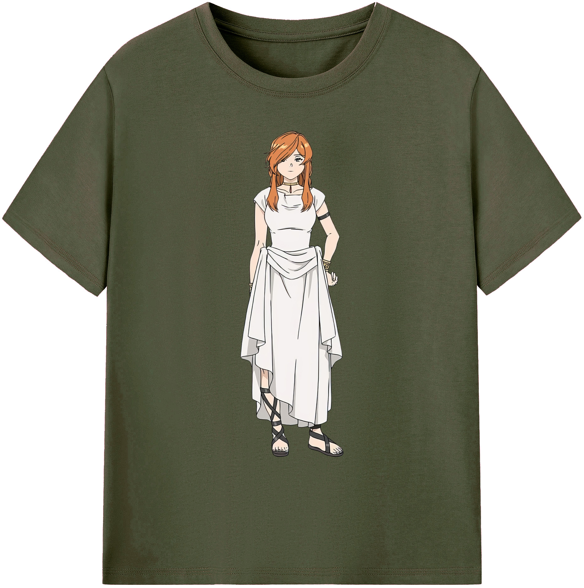 （画像用） 葬送のフリーレン Frieren 綿100％ メンズ半袖Tシャツ｜肌触りやわらか＆通気性